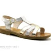 Bopy EPARIS Or - Sandale Fille Cuir Metallise