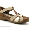 Remonte R7601-24 Marron - Beige - Sandale Bout Ferme - Femme -Magasin De Chaussures cd24607c73b9e66c561f35ea11d5d5ef img 8863.jpg 182521