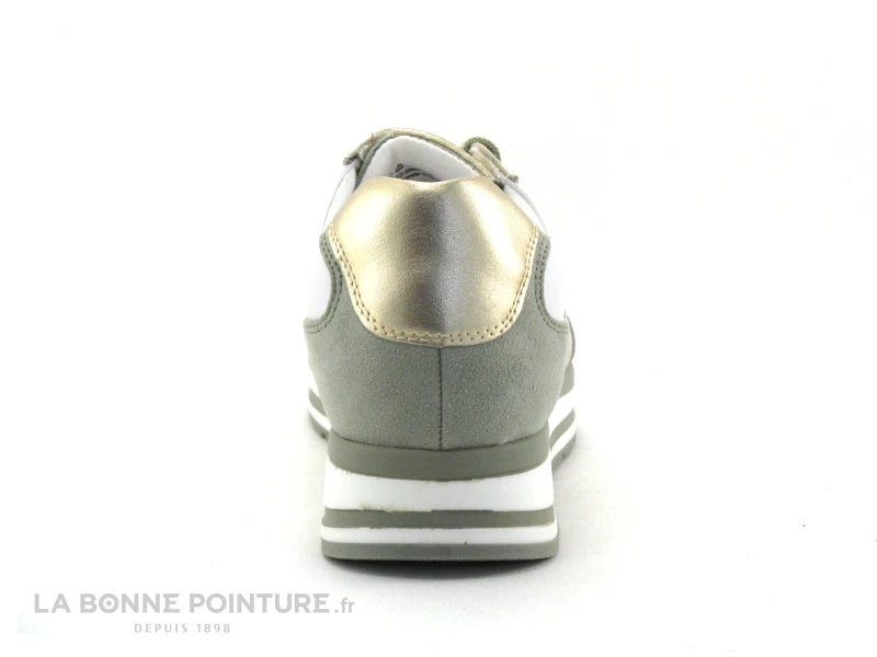 Marco Tozzi 2-23729-28 White Dune - Basket Compensee Femme 6 Marco Tozzi 2-23729-28 White Dune - Basket Compensee Femme – Image 4