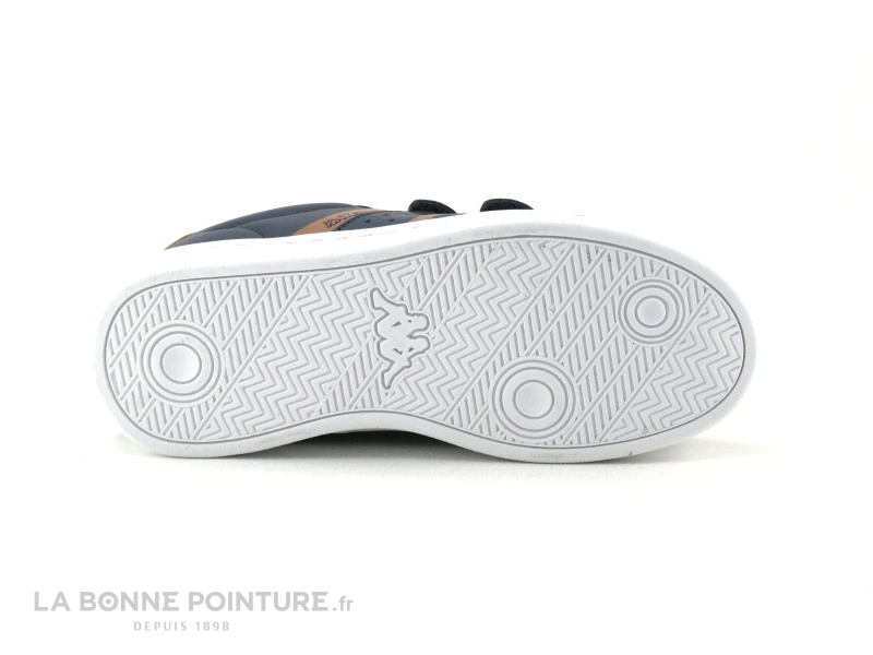 Kappa Alpha 2V Kid - Basket Enfant Bleu Marine Et Marron 9 Kappa Alpha 2V Kid - Basket Enfant Bleu Marine Et Marron – Image 7