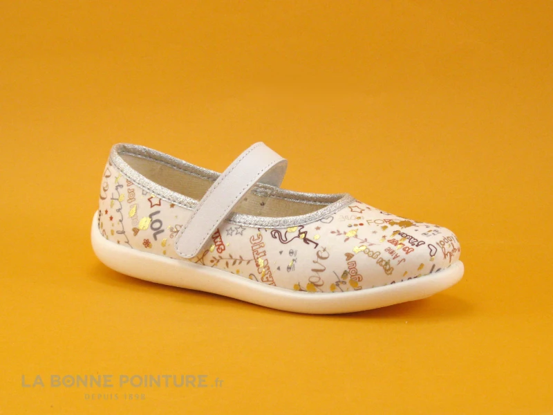 Bellamy NOREA Ecriture - Chausson Ballerine Fille 3 Bellamy NOREA Ecriture - Chausson Ballerine Fille