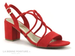 Marco Tozzi 2-28308-28 Red - Sandale Rouge - Talon Large -Magasin De Chaussures cd24607c73b9e66c561f35ea11d5d5ef img 9484.jpg 170936