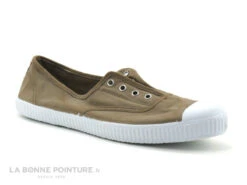 Cienta 70997-46 Beige - Basket Sans Lacet - Toile Beige