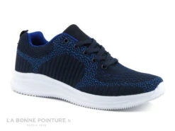 Run Away NONNO Marine - Basket Maille Homme