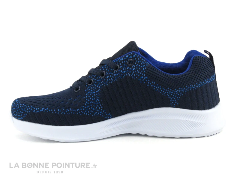 Run Away NONNO Marine - Basket Maille Homme 4 Run Away NONNO Marine - Basket Maille Homme – Image 2