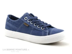 B Et M Banana Moon - RATISSE Marine - Basket Femme Toile Bleue