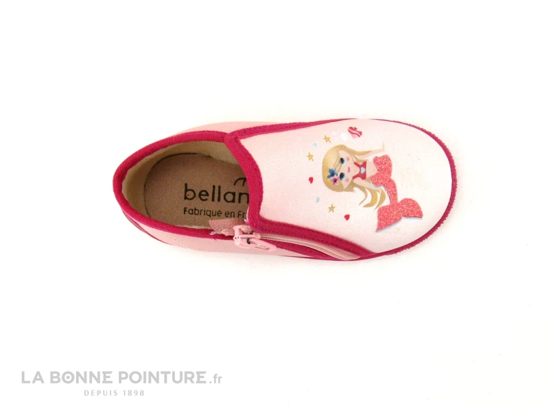 Bellamy PAULE Sirene Rose - Pantoufle Montante BEBE Fille 6 Bellamy PAULE Sirene Rose - Pantoufle Montante BEBE Fille – Image 4