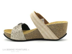 Autenti 687056 Gold - Beige - Pailletes Or - Mule Talon Compense -Magasin De Chaussures cd24607c73b9e66c561f35ea11d5d5ef img 9979.jpg 159933